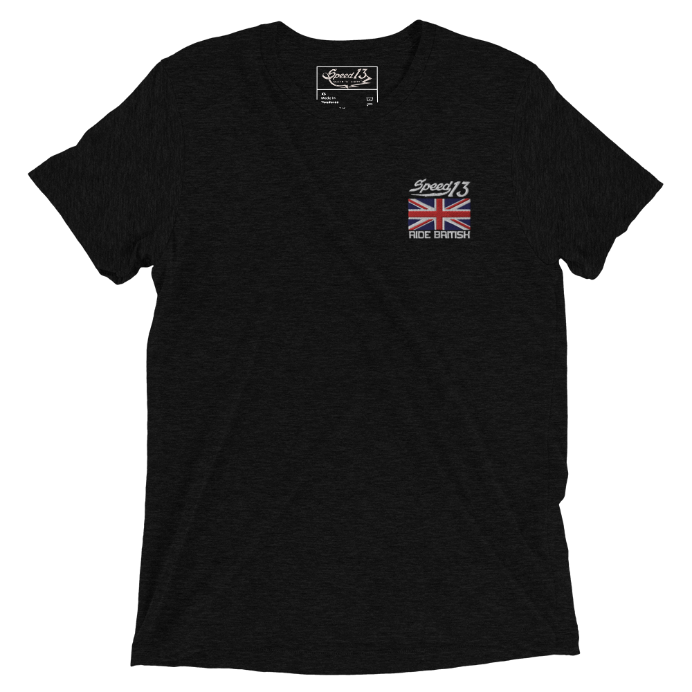 Ride British - Back Print & Embroidered Chest Logo