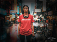 “THROTTLE SCRIPT” Moto Tee