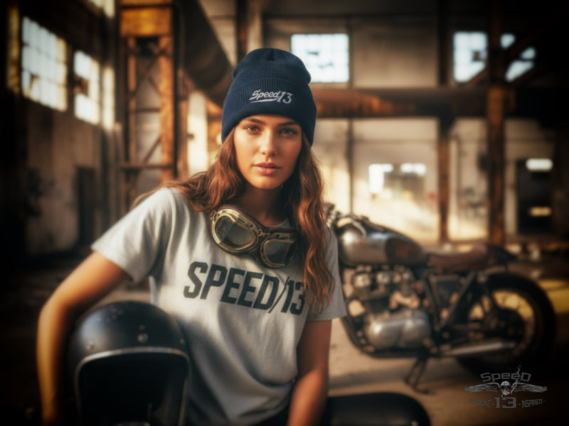 ⚡ Speed Bolt ⚡ - Recycled cuffed beanie