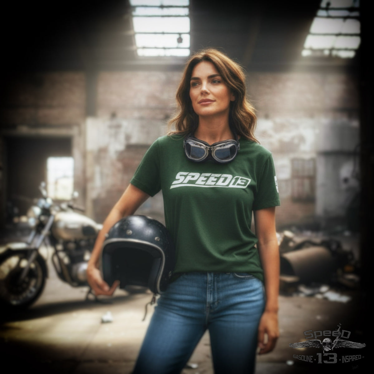 “THROTTLE SCRIPT” Moto Tee