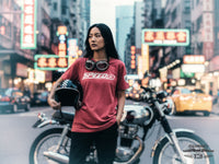 “THROTTLE SCRIPT” Moto Tee
