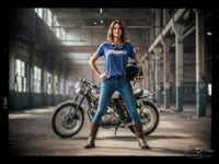 “THROTTLE SCRIPT” Moto Tee