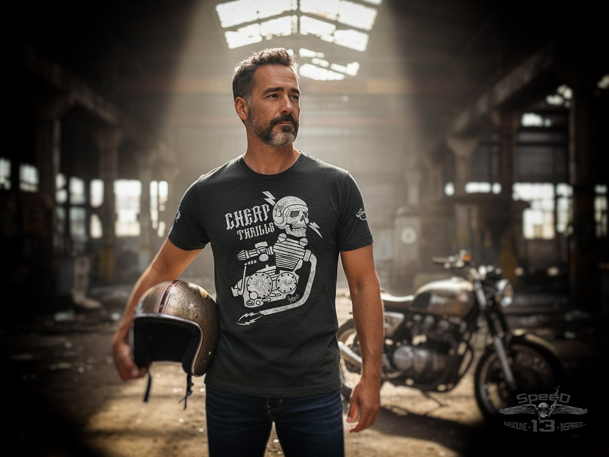 Custom Motorcycle T-shirts | Unique Motorcycle Apparel | Speed 13