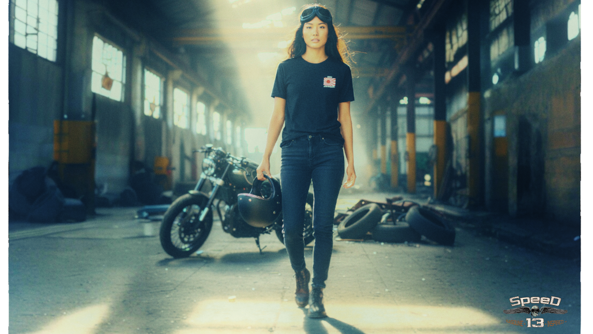 Ride Japanese - Back Print & Embroidered Chest Logo