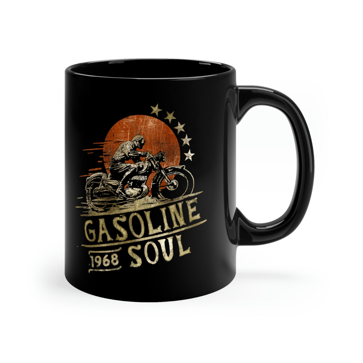 Gasoline Soul - 11oz Black Mug