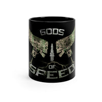 Gods of Speed - Black mug 11oz