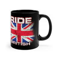 Ride British - Black mug 11oz
