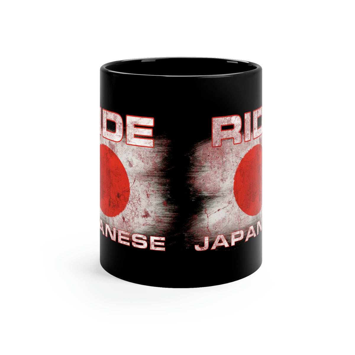 Ride Japanese - Black mug 11oz