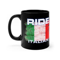 Ride Italian - Black mug 11oz