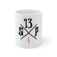 Crossed Speed - White Mug 11oz