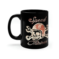 Red Helm - Black mug 11oz