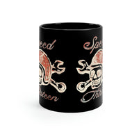 Red Helm - Black mug 11oz