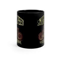 Smug Speed - Black mug 11oz
