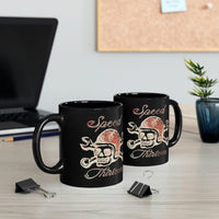Red Helm - Black mug 11oz