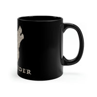 Lone Rider - Black mug 11oz