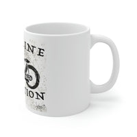 Gasoline Addiction - WHITE MUG 11OZ