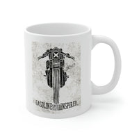 Gasoline Inspired - WHITE MUG 11OZ