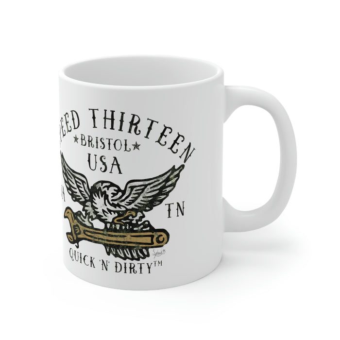 Wings & Wrenches - White Mug 11oz