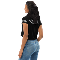 All-Over Print Crop Tee