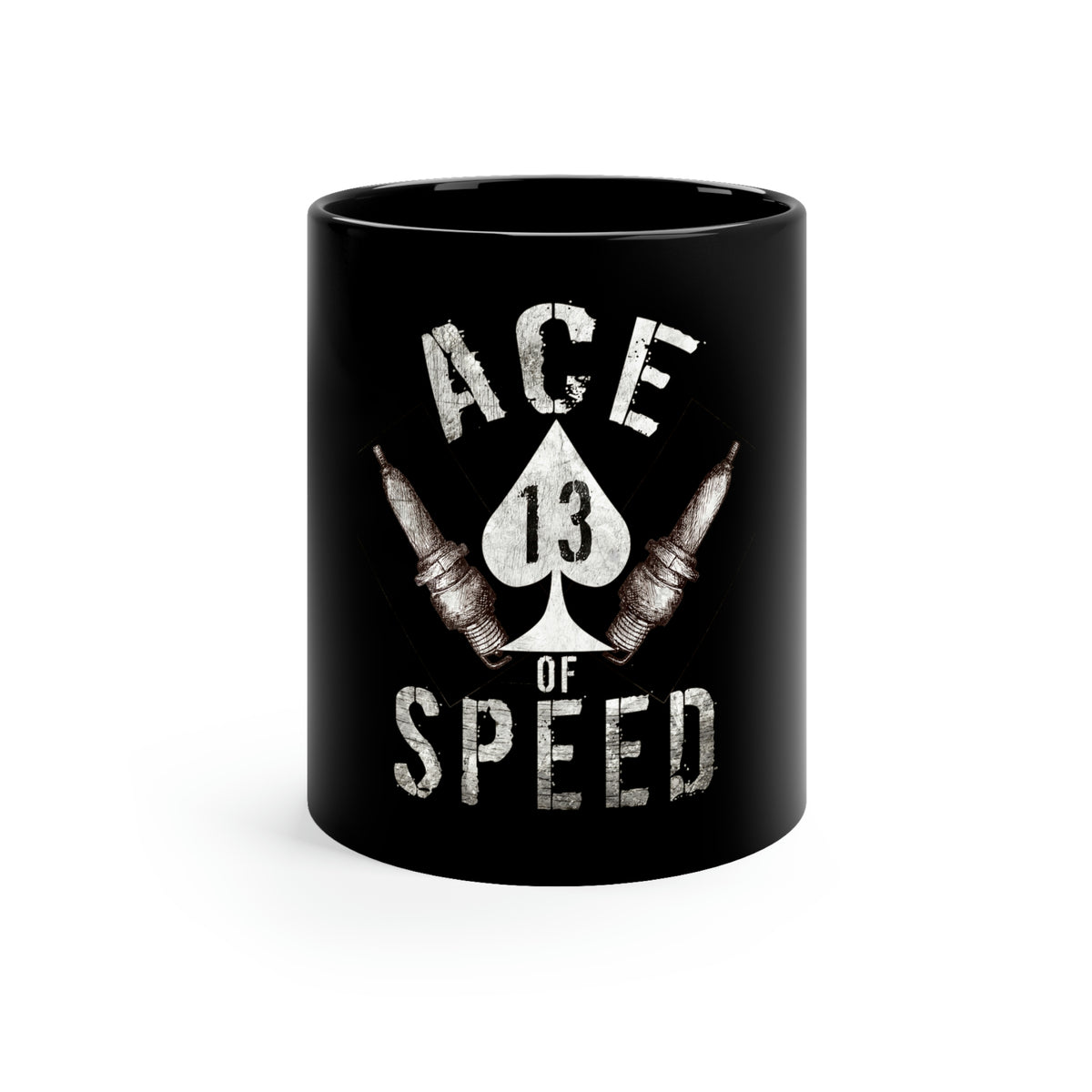 Ace of Speed - Black mug 11oz