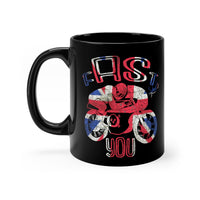 Fast AS you -  Black mug 11oz
