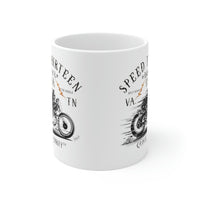 State Street Cafe Racer - White Mug 11oz