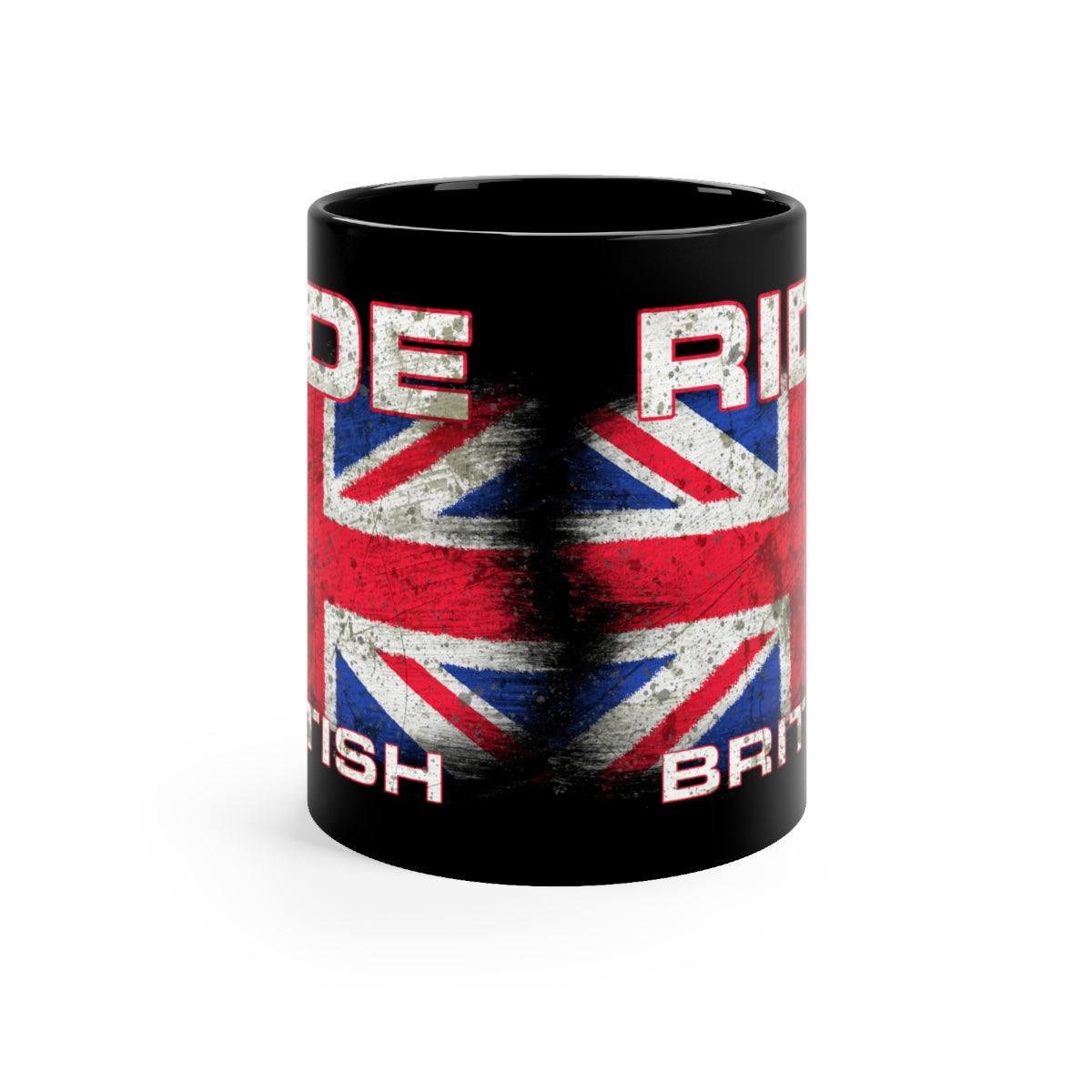 Ride British - Black mug 11oz