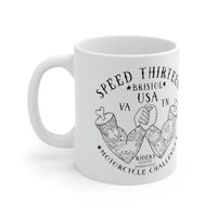 Riders Wanted - White Mug 11oz