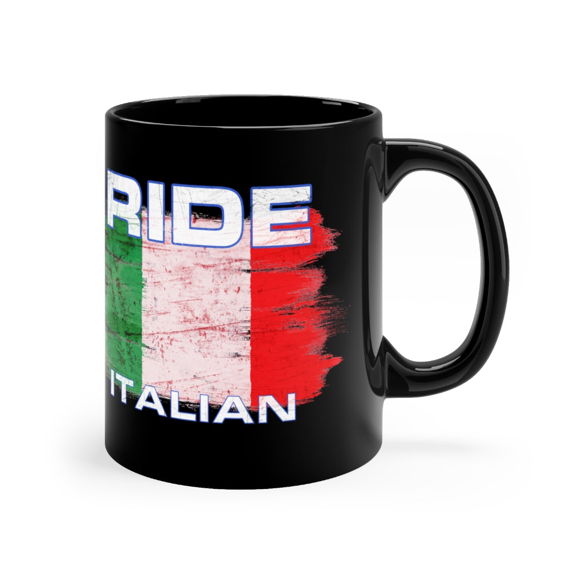 Ride Italian - Black mug 11oz