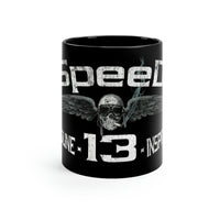 NO GAS - NO GLORY - Black mug 11oz