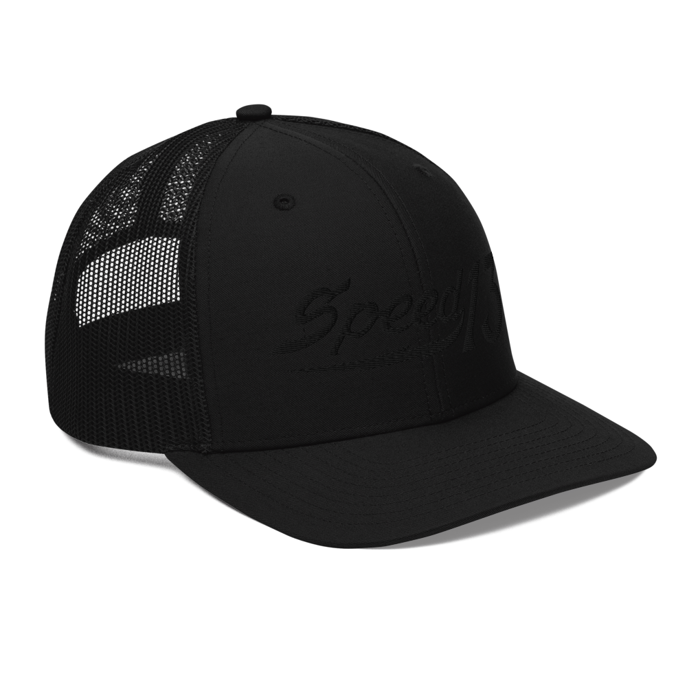 ⚡ Speed Bolt ⚡ - (Black) Trucker Cap