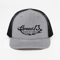 ⚡ Quick 'n' Dirty ™ ⚡- (Black) Trucker Cap