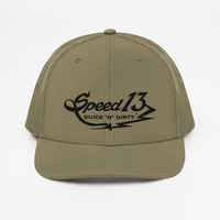 ⚡ Quick 'n' Dirty ™ ⚡- (Black) Trucker Cap