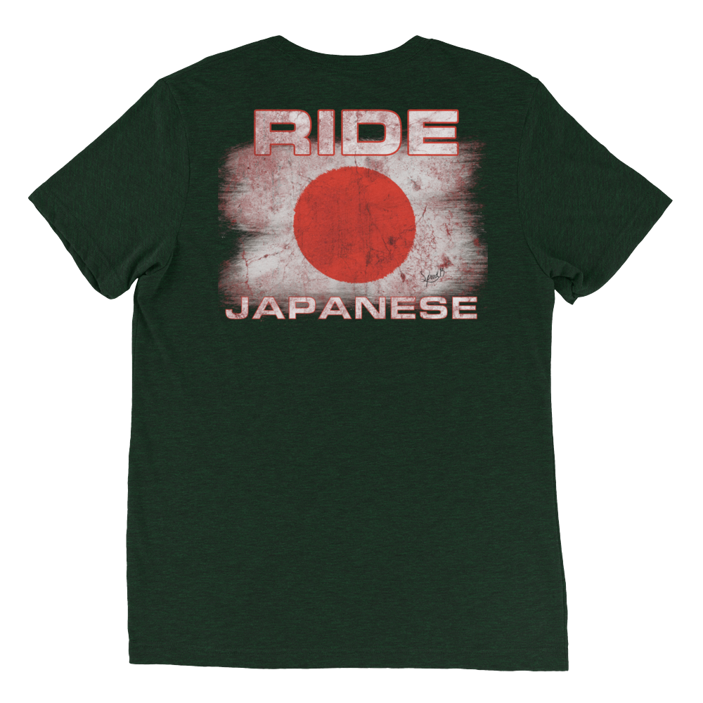 Ride Japanese - Back Print & Embroidered Chest Logo