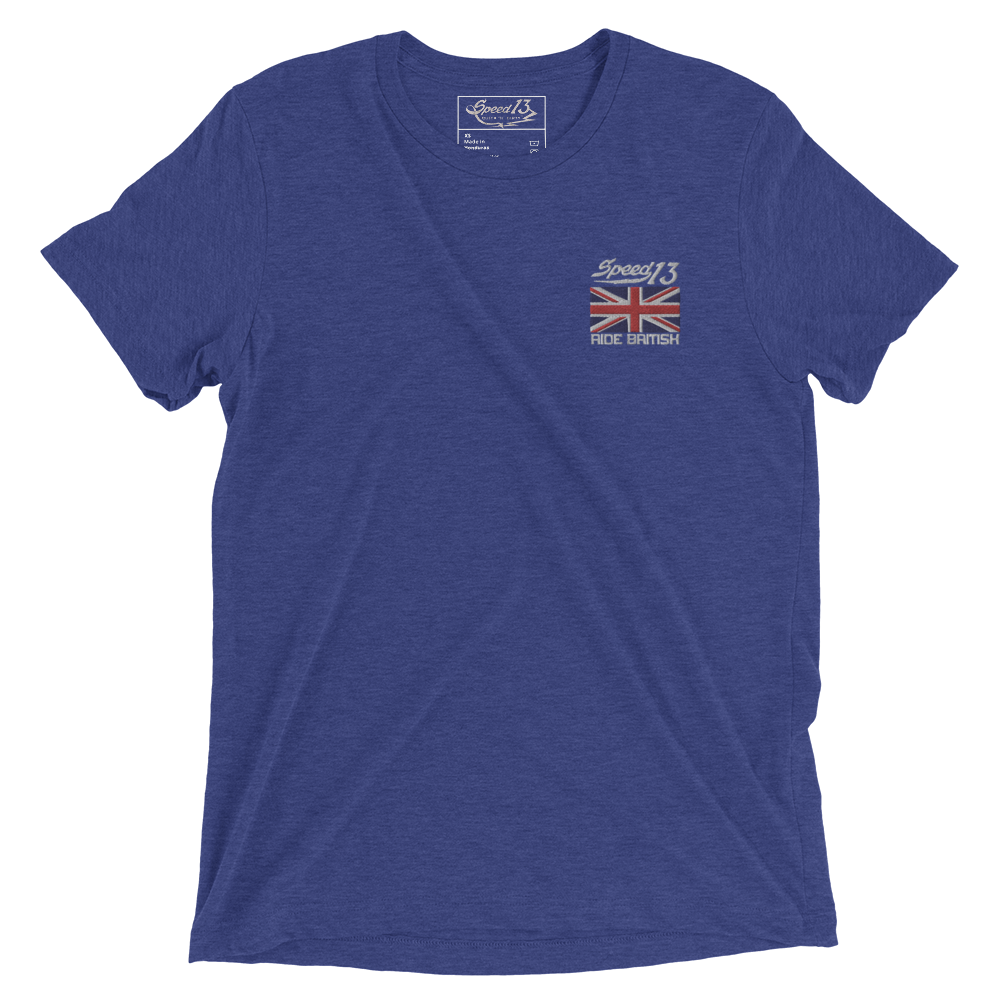 Ride British - Back Print & Embroidered Chest Logo