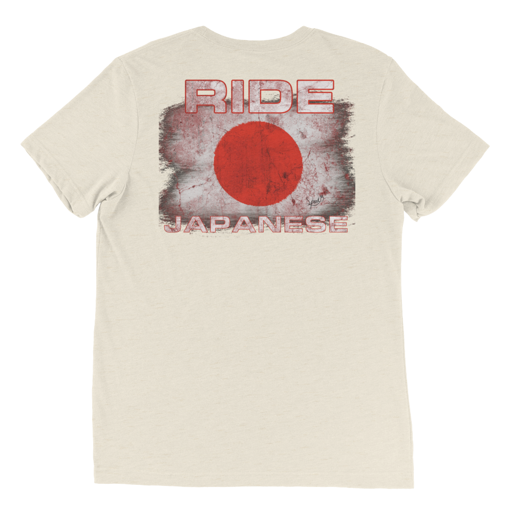 Ride Japanese - Back Print & Embroidered Chest Logo